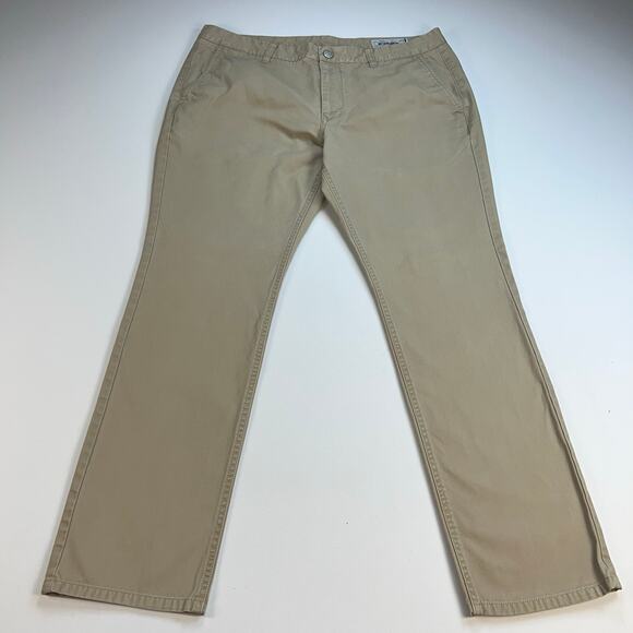 Bonobos Slim Tailored Washed Chino Pants Khaki Size 35x30 - Picture 10 of 10